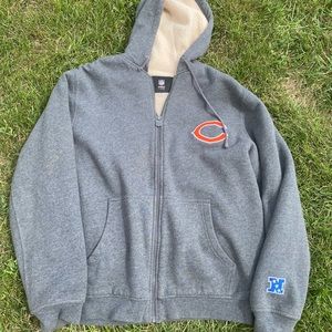 Chicago Bears sweater two stains on the sweater